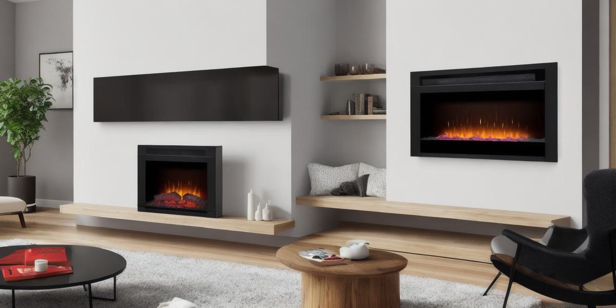 How can I easily start an electric fireplace in my home
