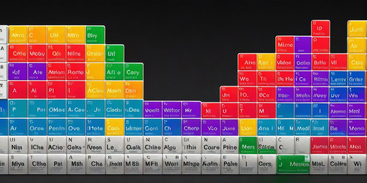 How can students color the periodic table to learn faster and retain more information