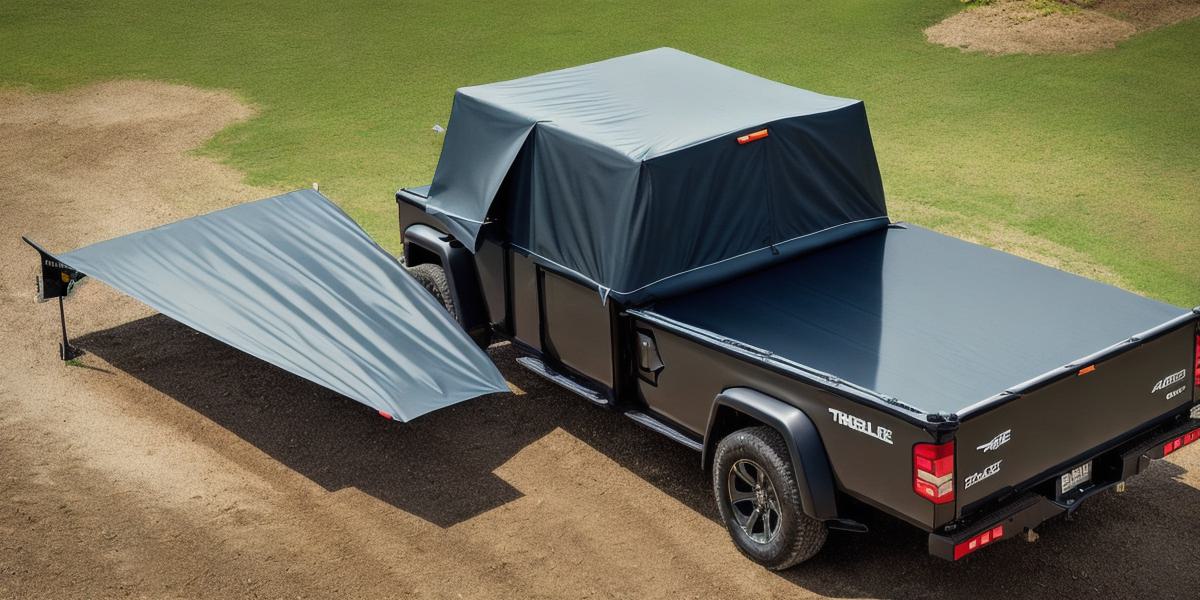 How do I properly tarp and cover a flatbed trailer load