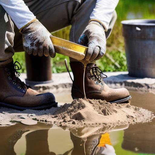 How do I properly apply a Bentonite pond liner for optimal results