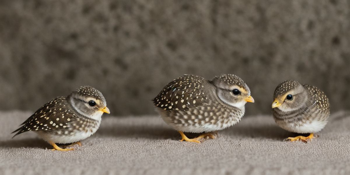 What are the care requirements for baby button quails