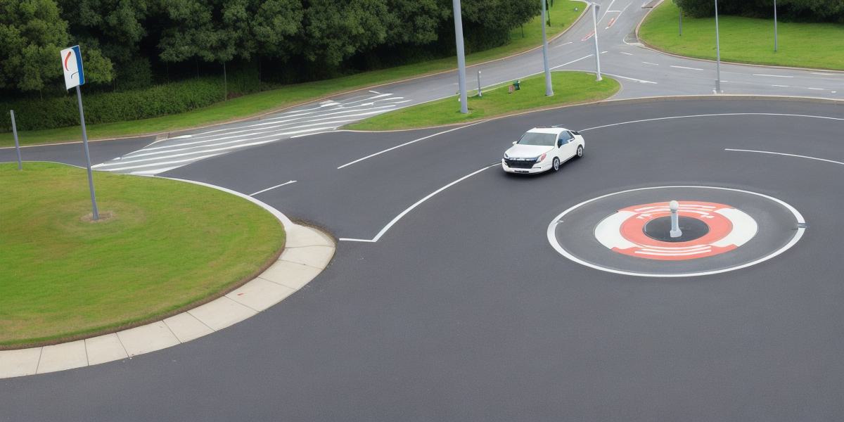 How can I navigate a roundabout successfully
