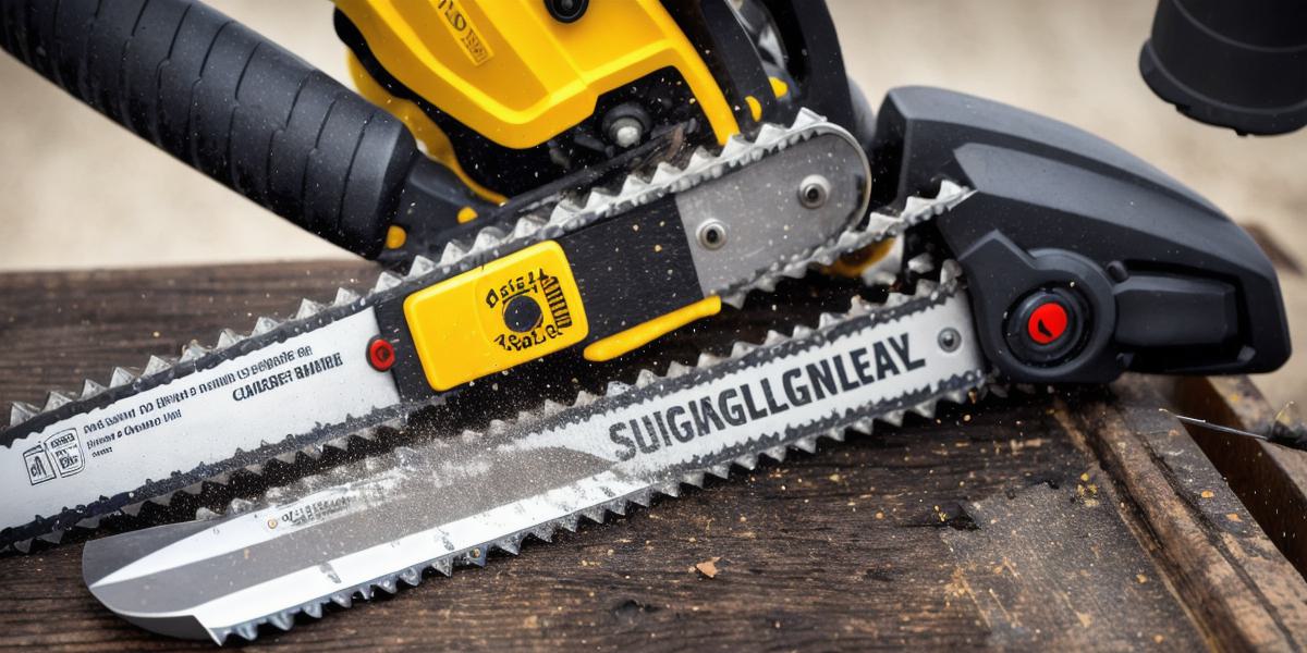 How to Properly Sharpen a Chainsaw Blade