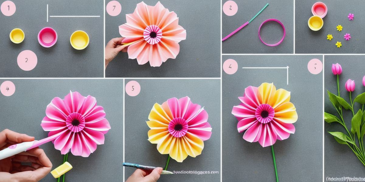 How can I make bubble gum flowers like Buggie and Jellybean for Easter