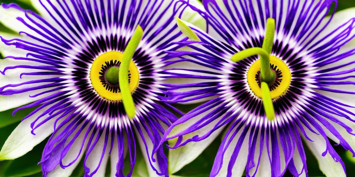 How can I effectively harvest Passion Flower for medicinal use