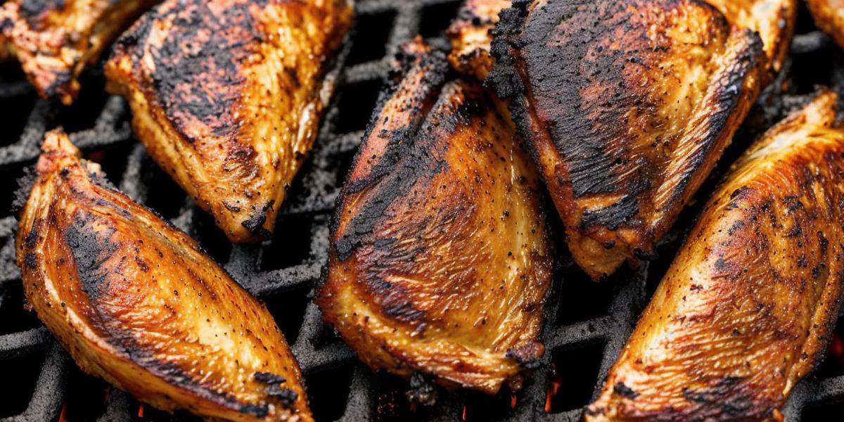 How to make delicious charcoal BBQ turkey wings at home