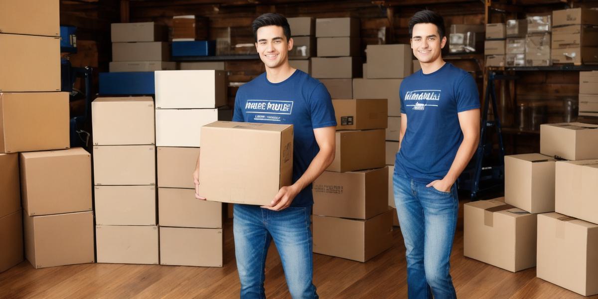 How many packing boxes are typically needed for a successful house move