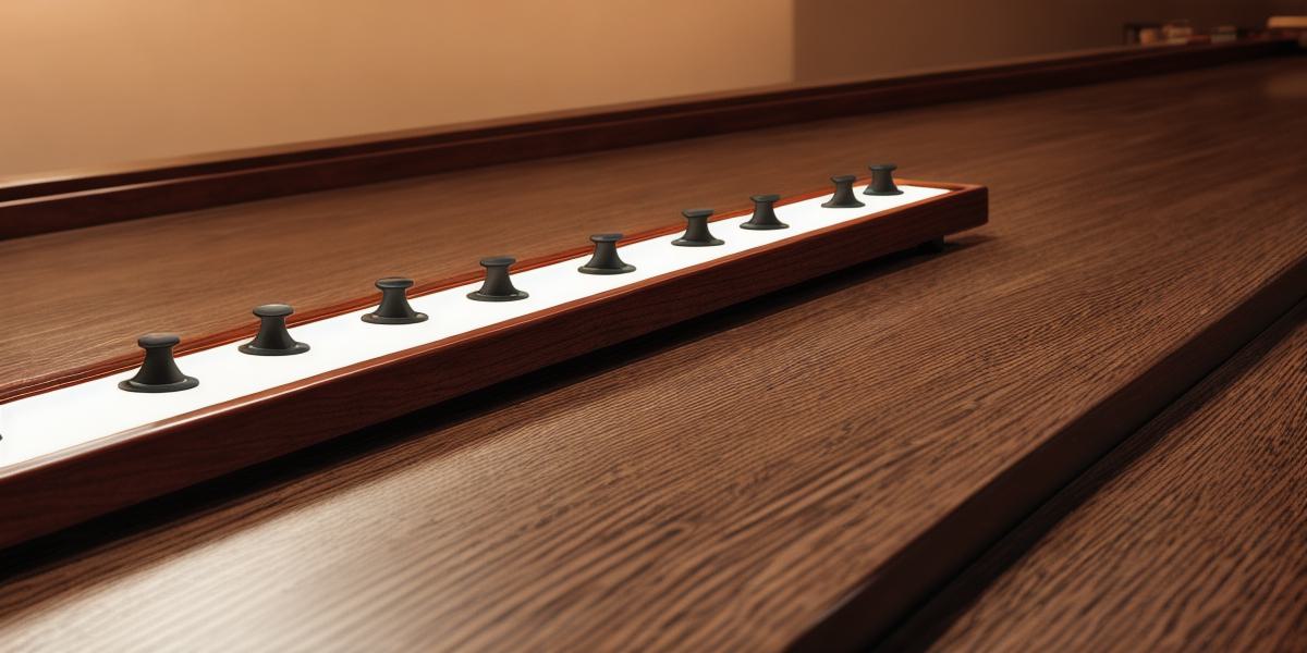 How do I properly maintain and care for a shuffleboard table