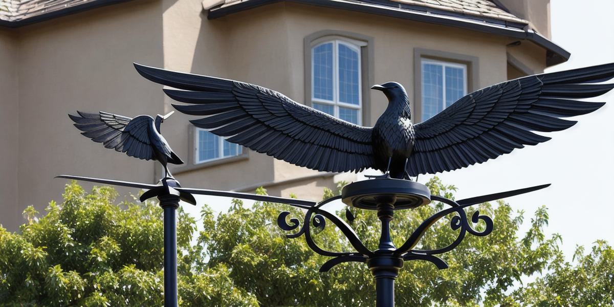 What are the best methods for installing a weathervane