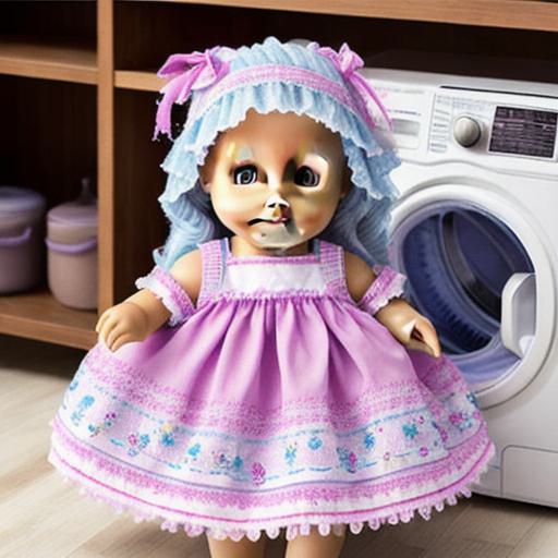Cleaning Doll Clothing