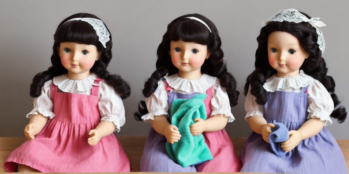 How can I properly clean a Waldorf doll