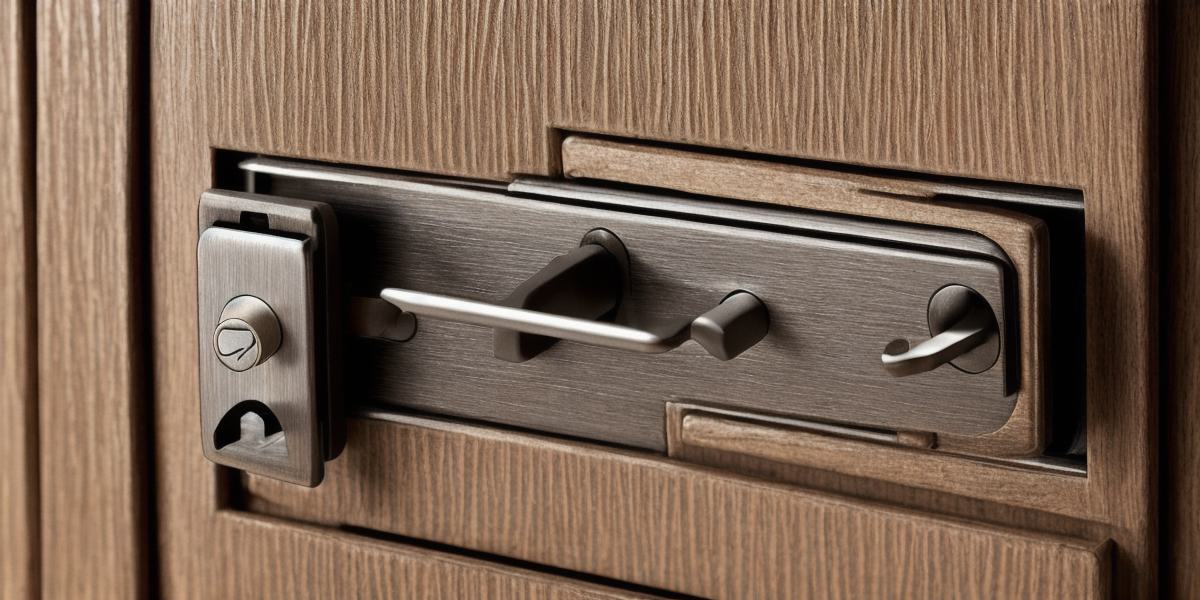What are the top-rated RV drawer latches and cabinet locks for RVs