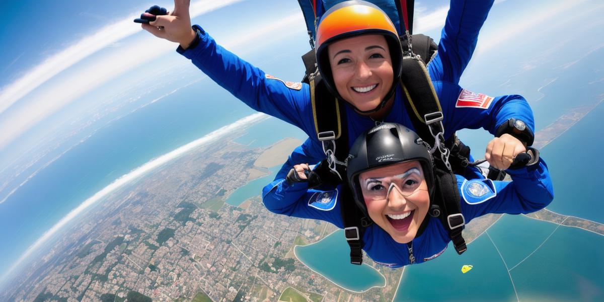 What are the minimum and maximum age limits for skydiving