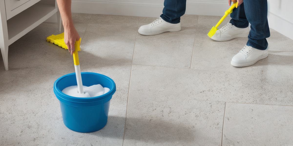 How should I properly clean and care for limestone flooring