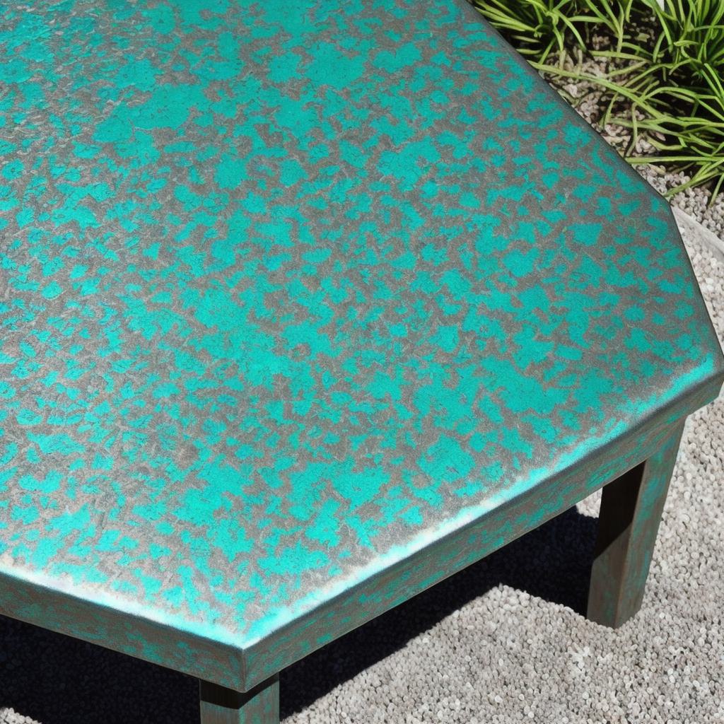 What are some innovative zinc patinas and finishes to consider for my project