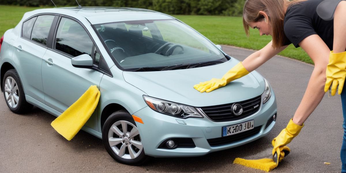 How can I effectively clean my car's exterior vinyl, rubber, and canvas surfaces