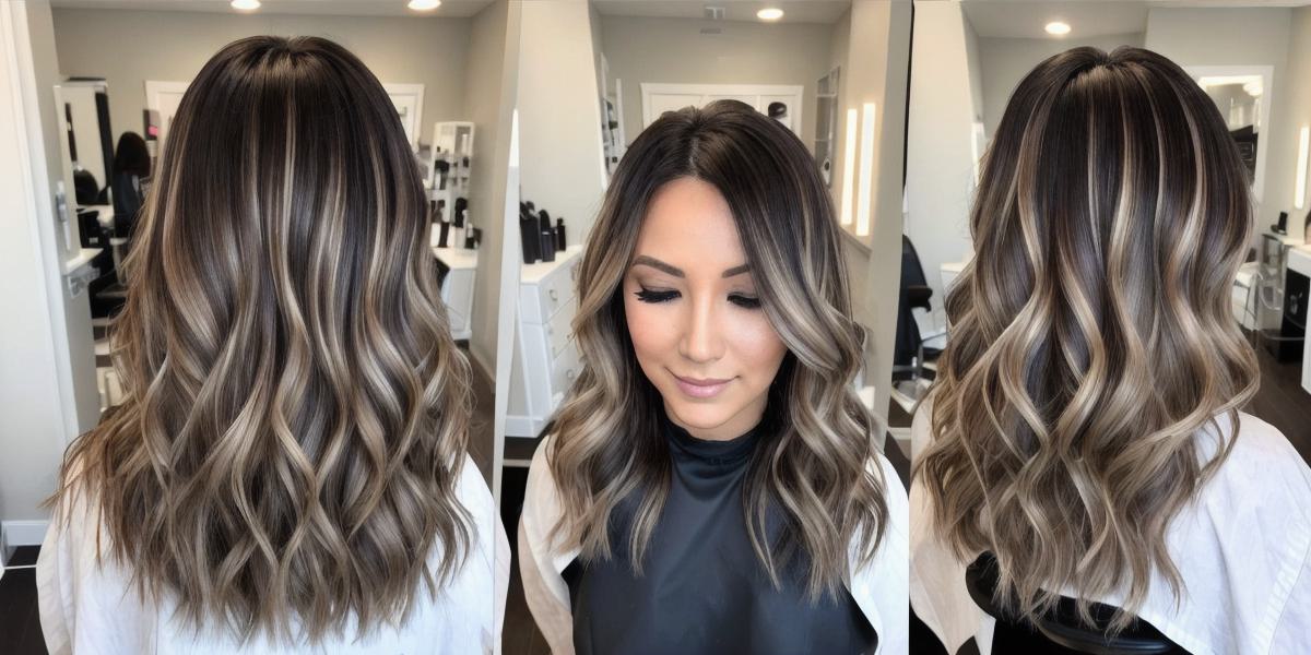 How often should highlights be touched up at the salon