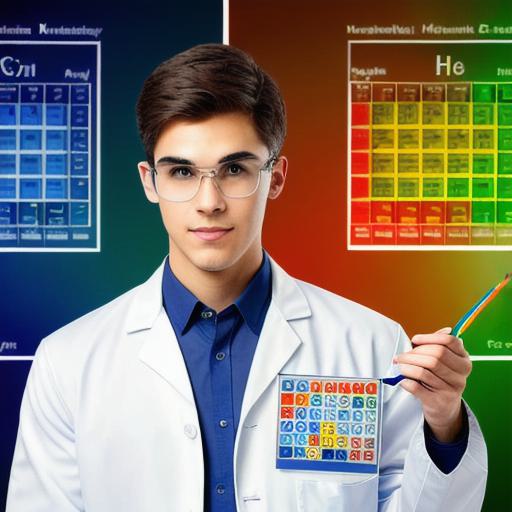 How can students color the periodic table to learn faster and retain more information