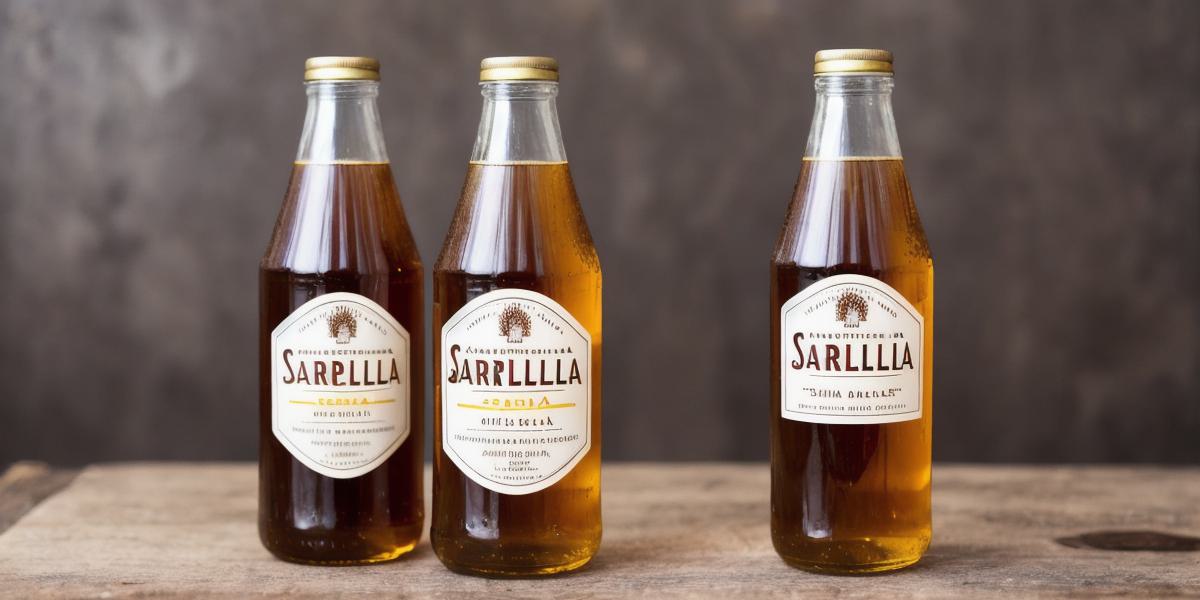 What are the health benefits and origins of sarsaparilla soda