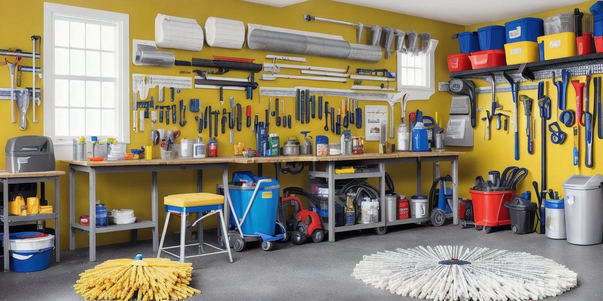 How can I keep my garage dust-free