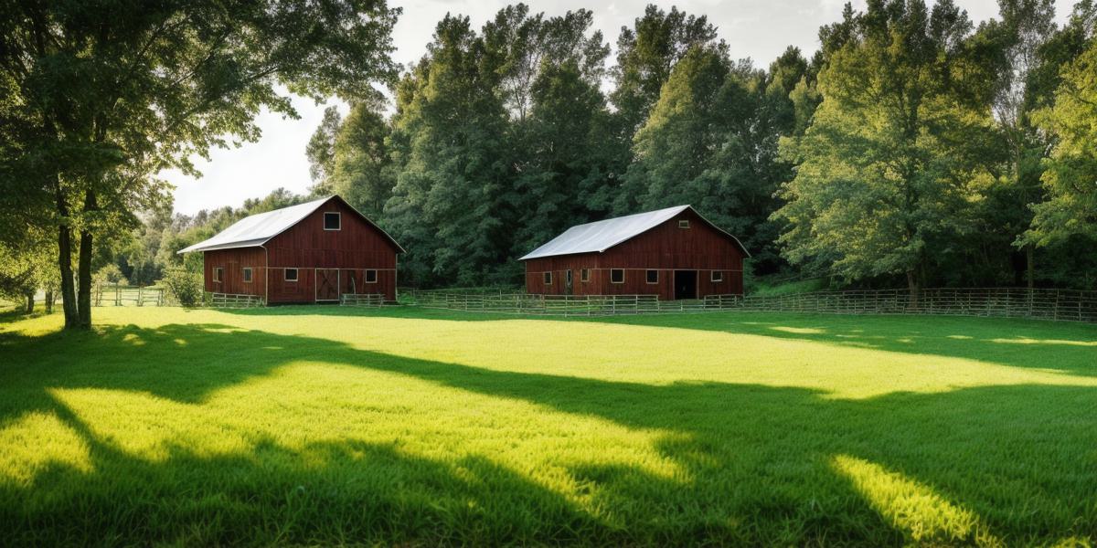 How can I effectively keep a barn cool during the summer months