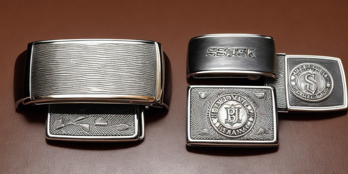Are SS belt buckles authentic or counterfeit