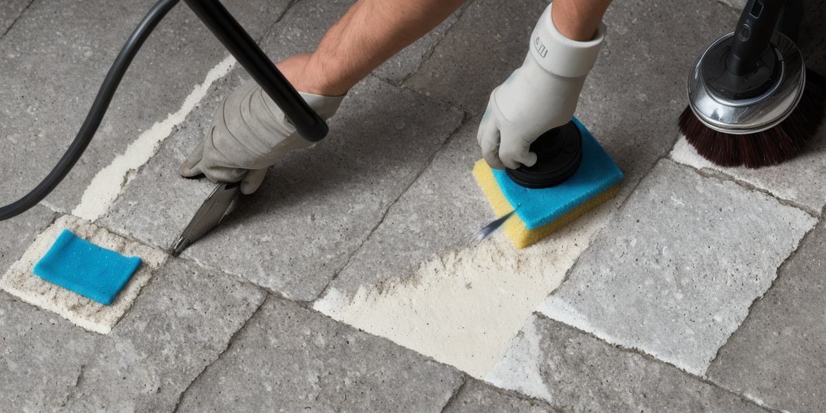 How can I effectively polish limestone surfaces