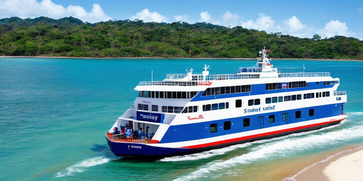 What are the ferry ticket options for traveling from Panama City to Contadora Island, and how do their times and prices compare