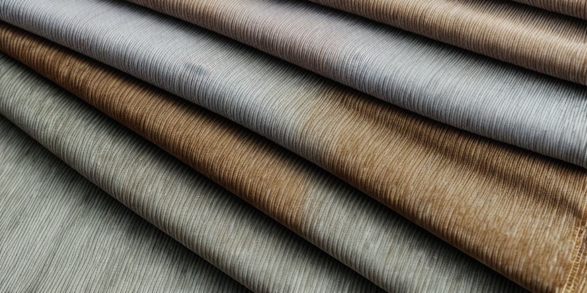 How can I effectively clean and care for corduroy fabric